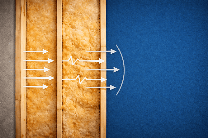 How Insulation Reduces Noise
