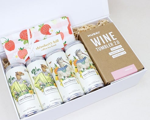 KYND Pretty Wine gift box NZ — premium NZ-made wine gift box for her