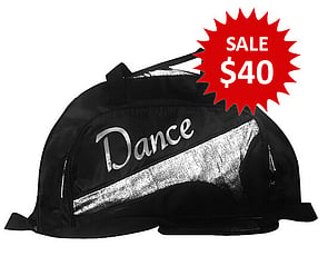 Dance Bag  - PRICE $59.99-SILVER- - - - - - - - - ADD TO CART >