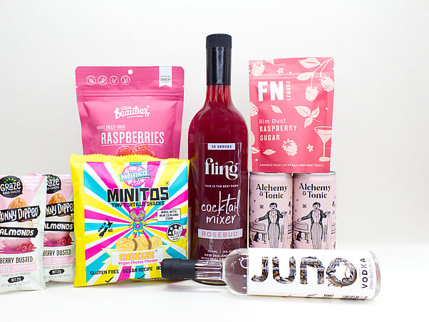 KYND Cocktail Mixer gift box NZ — hand picked NZ-made cocktail and mixer gifts delivered nationwide