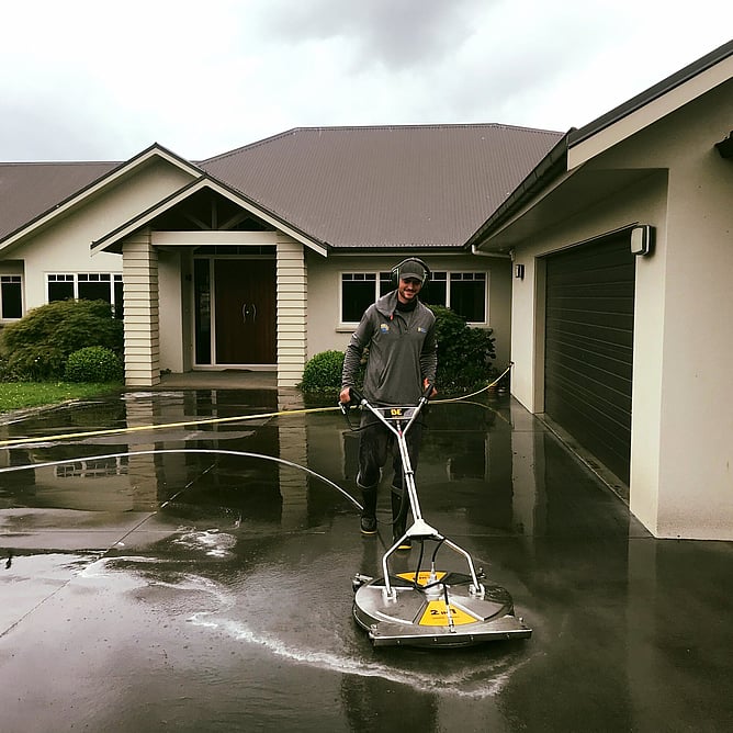 Dry Gutts driveway cleaning