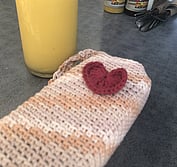 Cotton bag for glasses or phone