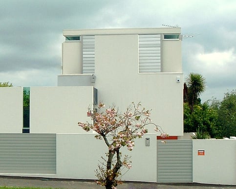 Townhouse Living Street Privacy - Masonry Construction