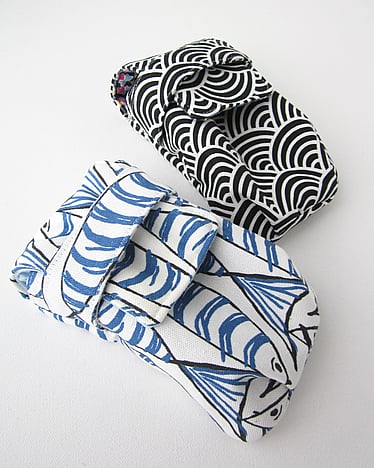Santorini wonder 6 pen pouch
