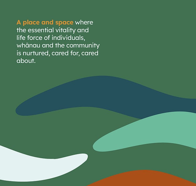 Text with logomark design