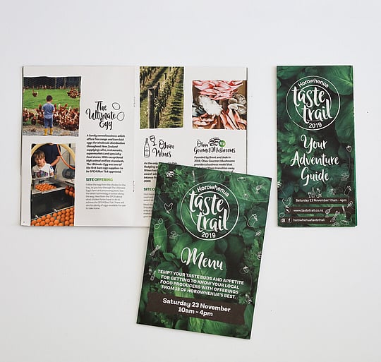 Horowhenua Taste Trail Event Branding | Lemonface Creative