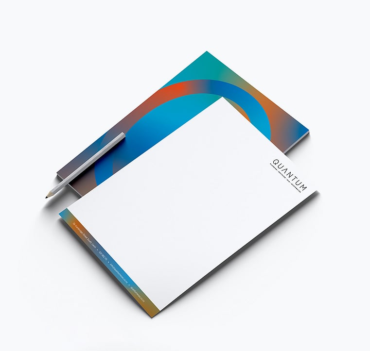 Quantum letterhead