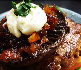 THE MOTHER - Scotch Fillet Steak, Mushroom, Bourbon Bacon, Onion Jam & Aoili