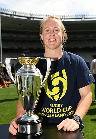 Kendra Cocksedge world cup rugby champion