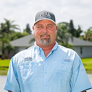 JIM O'DELL - Jim O&rsquo;Dell is vice president and head of construction operations at PEAK Contractors, Inc. Jim&rsquo;s renovation experience started in Orlando, FL during the early 1990s. He had the opportunity to travel and work in several major markets with various multi-family clients throughout the U.S.A. Jim&rsquo;s 20+ years of field operations, complex projects and company development has led PEAK to continued deliveries of successful client projects. He loves the daily opportunity to work with his sons, Blake and Alec, and passing on his construction knowledge and business practices to PEAK&rsquo;s team. Jim is a licensed private pilot, which allows him and his wife Lori the flexibility to travel, and quickly fly to PEAK&rsquo;s projects throughout Florida and North Carolina. He is currently studying for his aviation instrument rating, and trying to catch a Snook worthy of a picture to share.