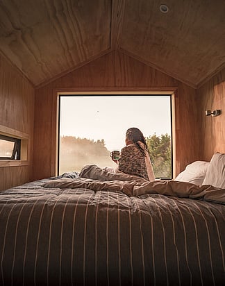 Relax in Far North accommodation | Tucked in an olive grove, wakeup to nature