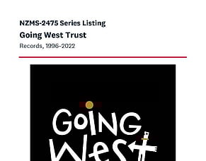 Going West Trust collection online