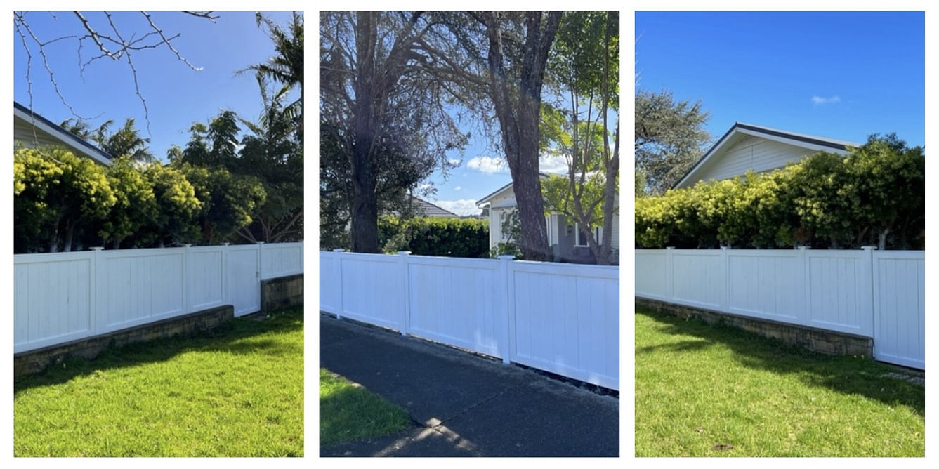 New fence built in Ellerslie