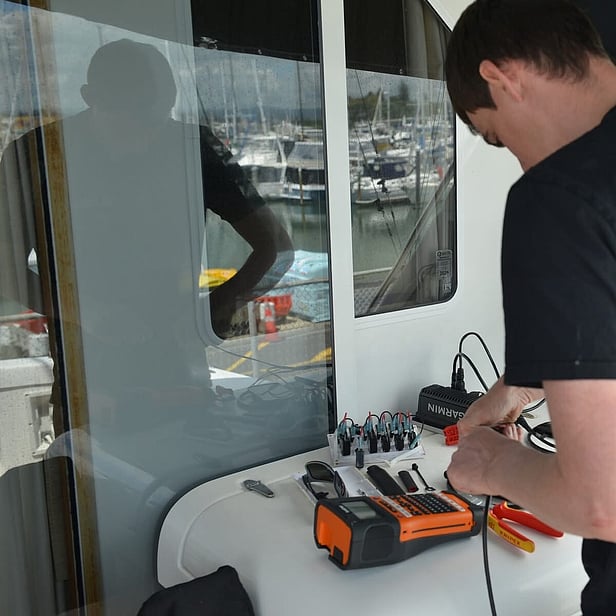 We install marine electronics