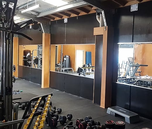 large gym mirrors