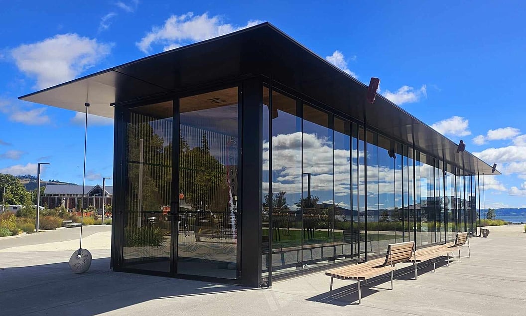 Large Scale Commercial Glazing at Te Arawa Whare Waka