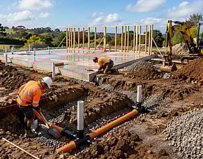 What Te Awamutu New Home Builders Need in Place Before Drainlaying Starts