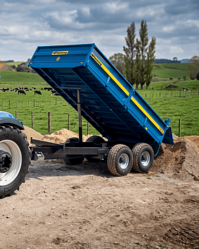 Fleming tipping trailer