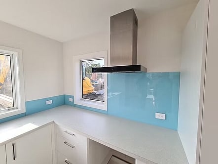 French Pass Blue splashback
