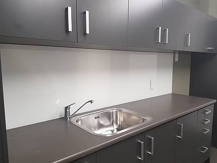 Alabaster splashback