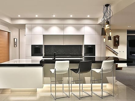 Charcoal Textured pattern splashback