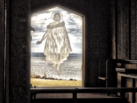 Restoration of Heritage Glass Panel at St Faiths Church at Ohinemutu, Rotorua