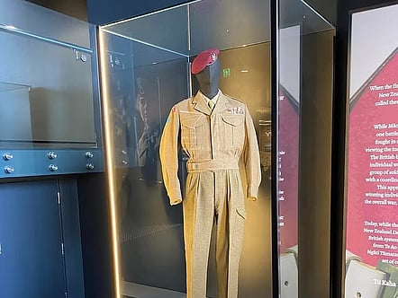 National Army Museum Waiouru Cabinet