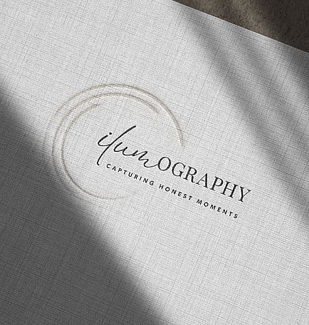 Ilumography wedding business brand identity design