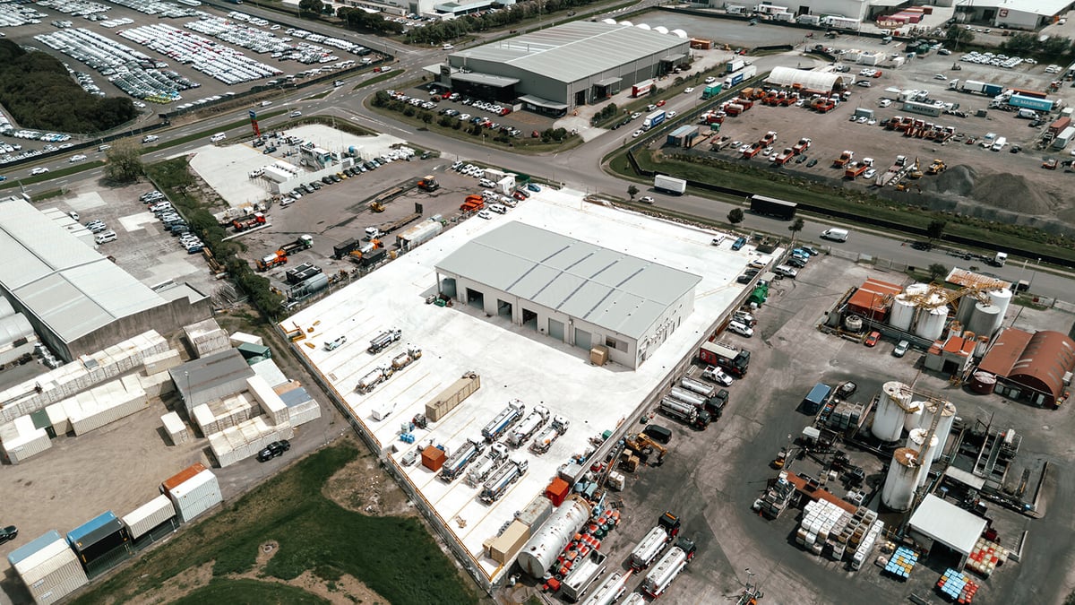 Yards Construct Project Civil Project: MFI Engineering Yard Build | Abbotts Drainage