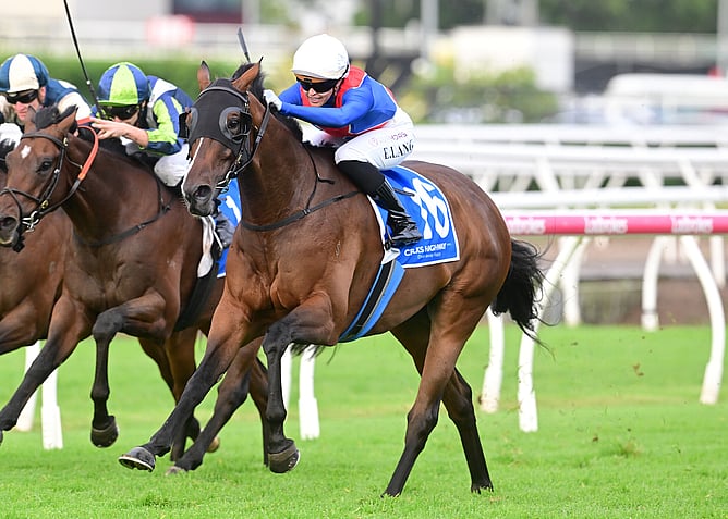 Kronenbourg scored a boilover victory in the A$300,000 Listed Cricks Highway Brisbane Handicap (1600m) at Eagle Farm on Saturday. - Photo: Grant Peters