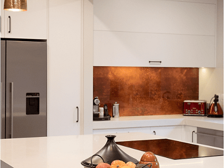 Rust splashback
