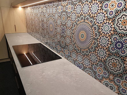 Moroccan Tile splashback