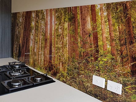 Rotorua Redwood splashback