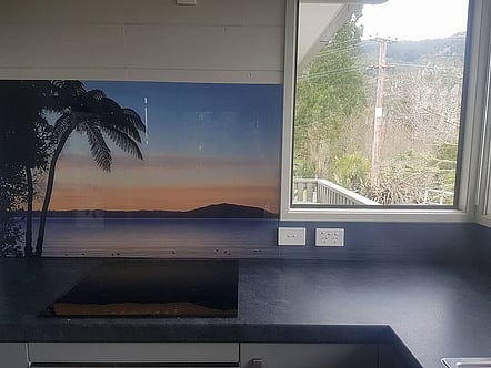 Sunset splashback