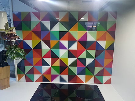 Geometric Pattern splashback