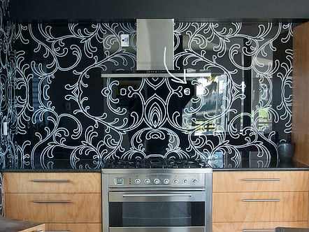 This image was created from scratch for this client. A professional photographer was engaged to capture the image on the clients imported italian table to continue throughout the home