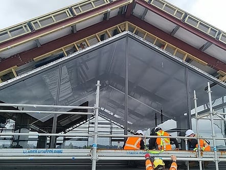 Complete external and large internal glazing fit-out for Wai Ariki Hot Springs & Spa