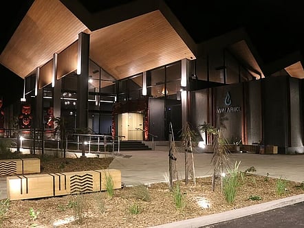 Complete external and large internal glazing fit-out for Wai Ariki Hot Springs & Spa