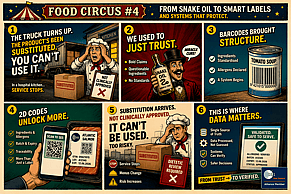 Food Circus #4 From Snake Oil to Smart Labels