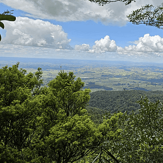 Over the Mountain view
