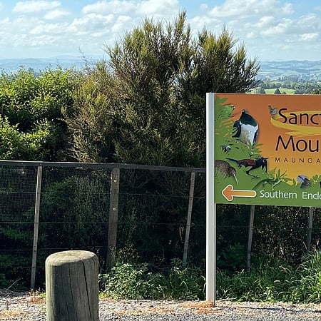 Southern Enclosure Entrance Sign