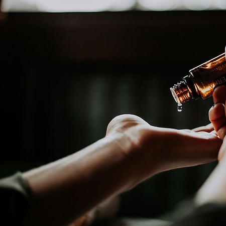 Natural massage oil