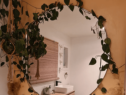 1300mm dia floating circle mirror