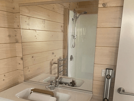 Polished & kilkit system mirror