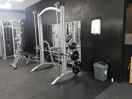 Local gym mirrors with polished edges