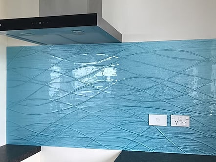 Blue Denim Pattern splashback