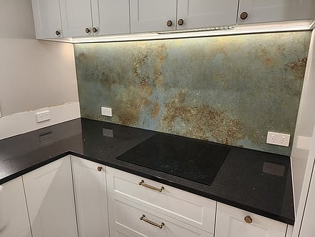 Verderame & Bianco Assoluto Combination laminam