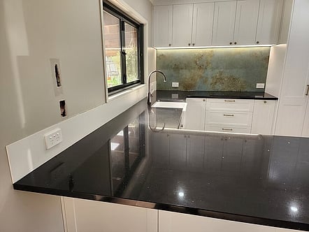 Verderame & Bianco Assoluto Combination laminam