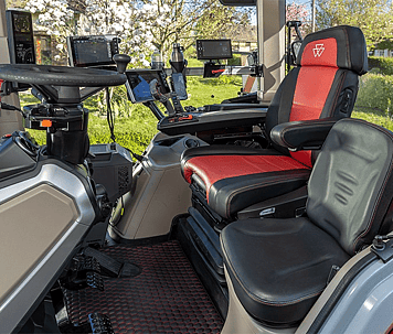 Massey Ferguson 8S Xtra Tractor cab interior