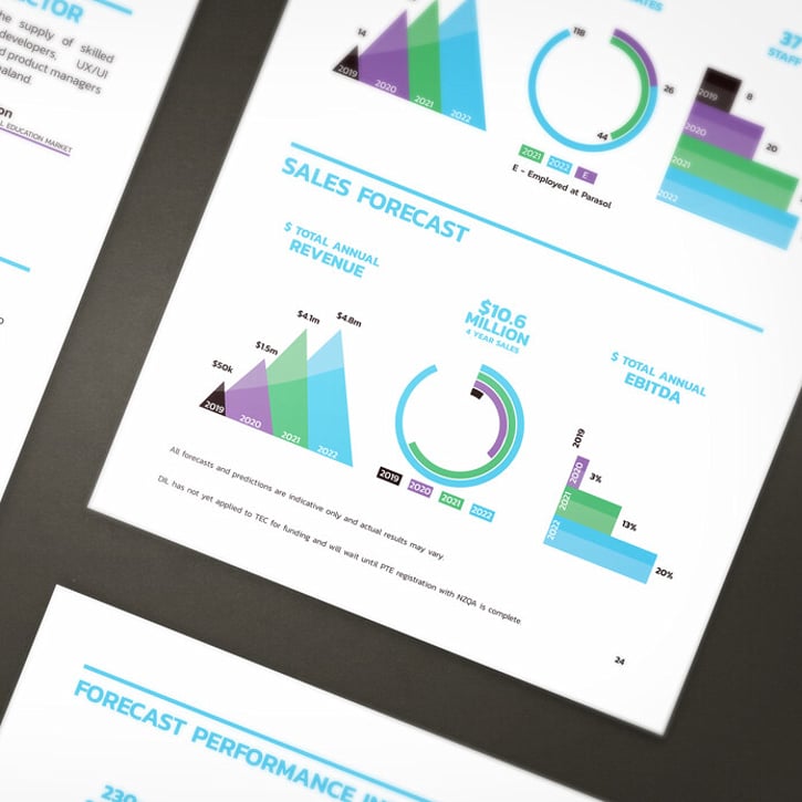 Data visualisation sales revenue